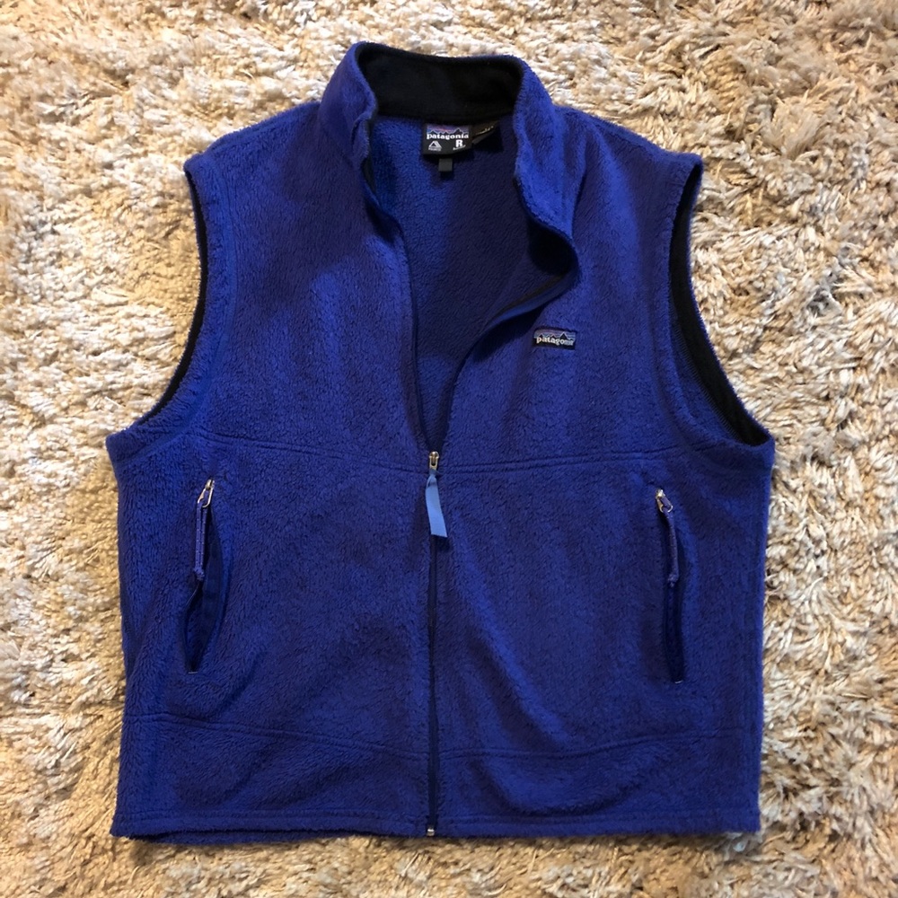 Patagonia zip up fleece vest